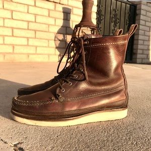 Red Wing x JCrew Rare Wabasha Moc-Toe Boot sz 9.5